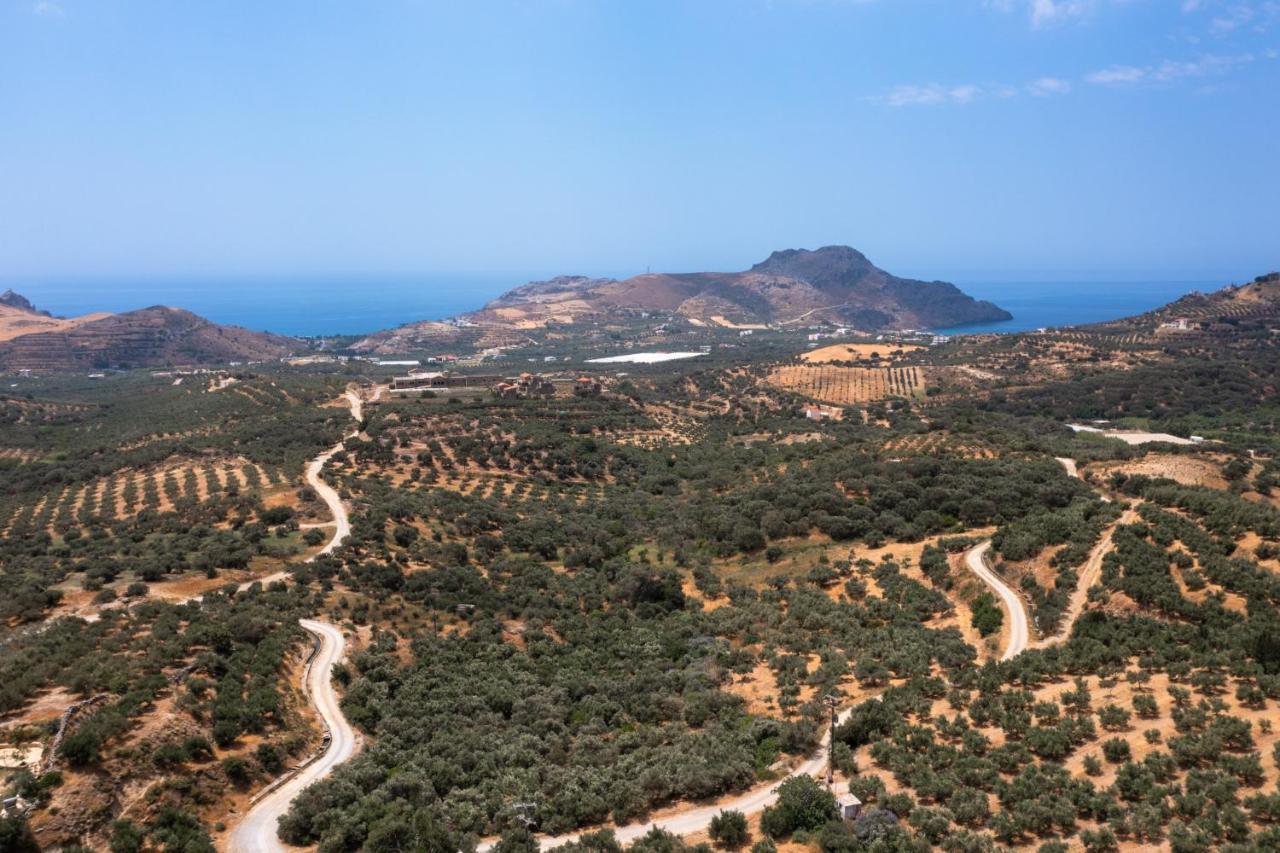 פלאקיאס Vrisidia Cottage - Nature, Seaview & Relax מראה חיצוני תמונה